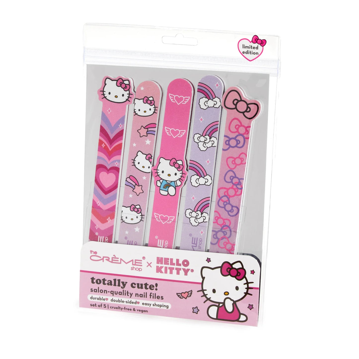 The Crème Shop x Hello Kitty Y2K Totally Cute Nail Files (Set of 5)