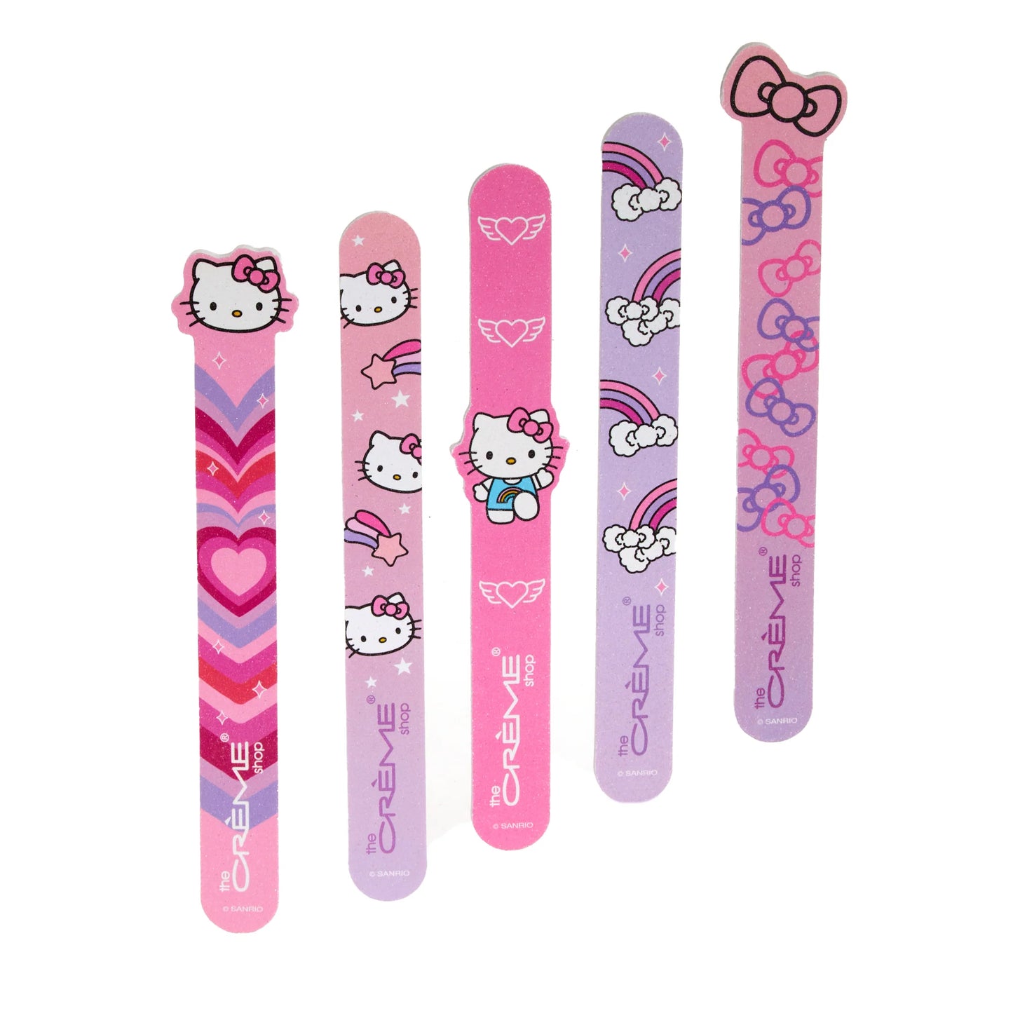 The Crème Shop x Hello Kitty Y2K Totally Cute Nail Files (Set of 5)