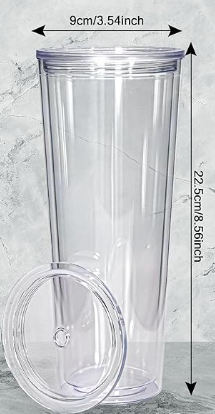 24oz Tumbler Snow Globe